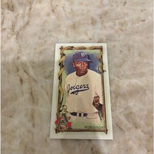 2023 Topps Allen and Ginter Jackie Robinson Mini Card
